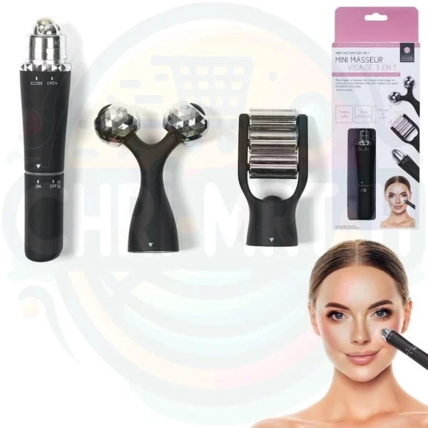 3 in 1 Mini Face Massager