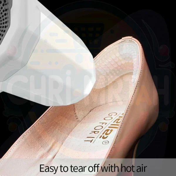 3x Pair Silicone Heel Stickers