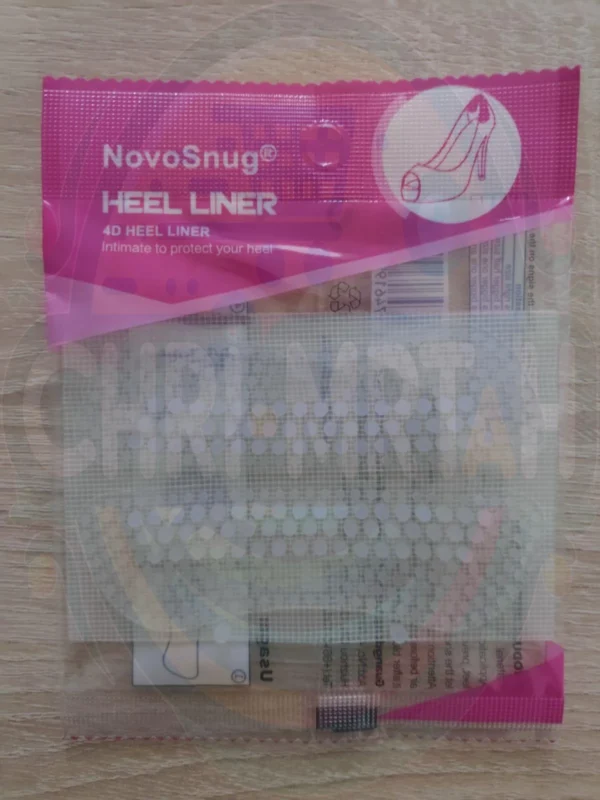 3x Pair Silicone Heel Stickers