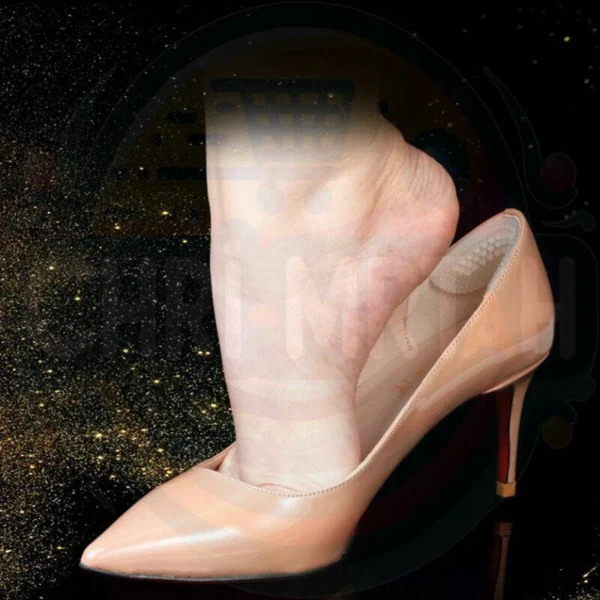3x Pair Silicone Heel Stickers