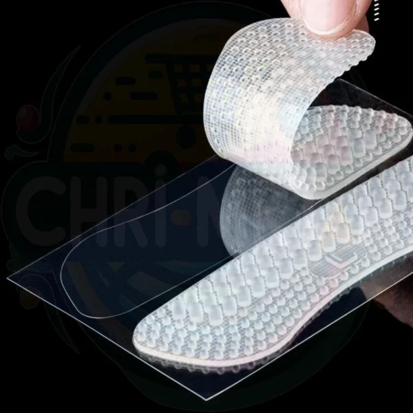 3x Pair Silicone Heel Stickers