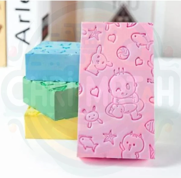 Bath Sponge Body X3