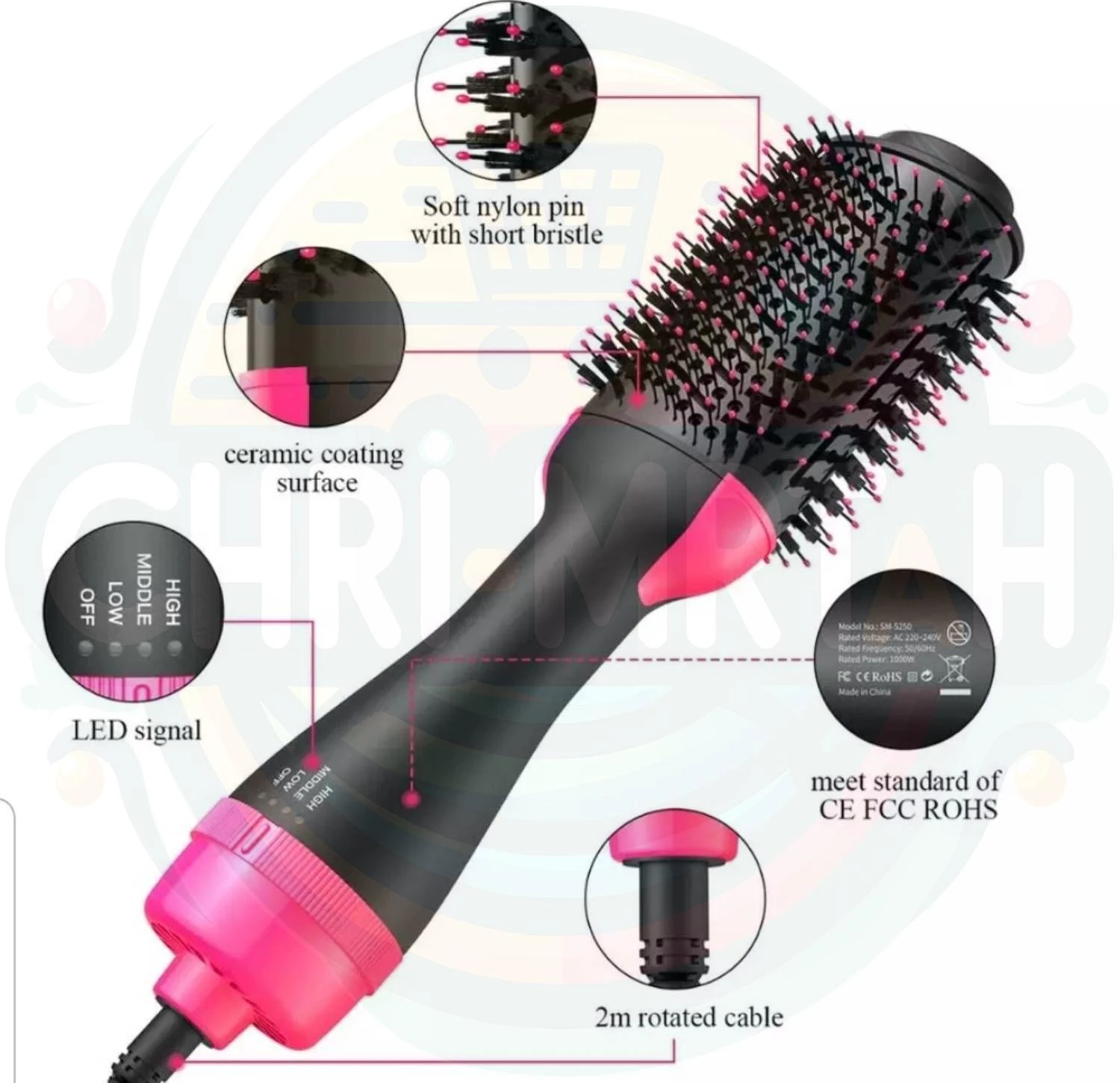 Brosse Sèche-Cheveux One Step