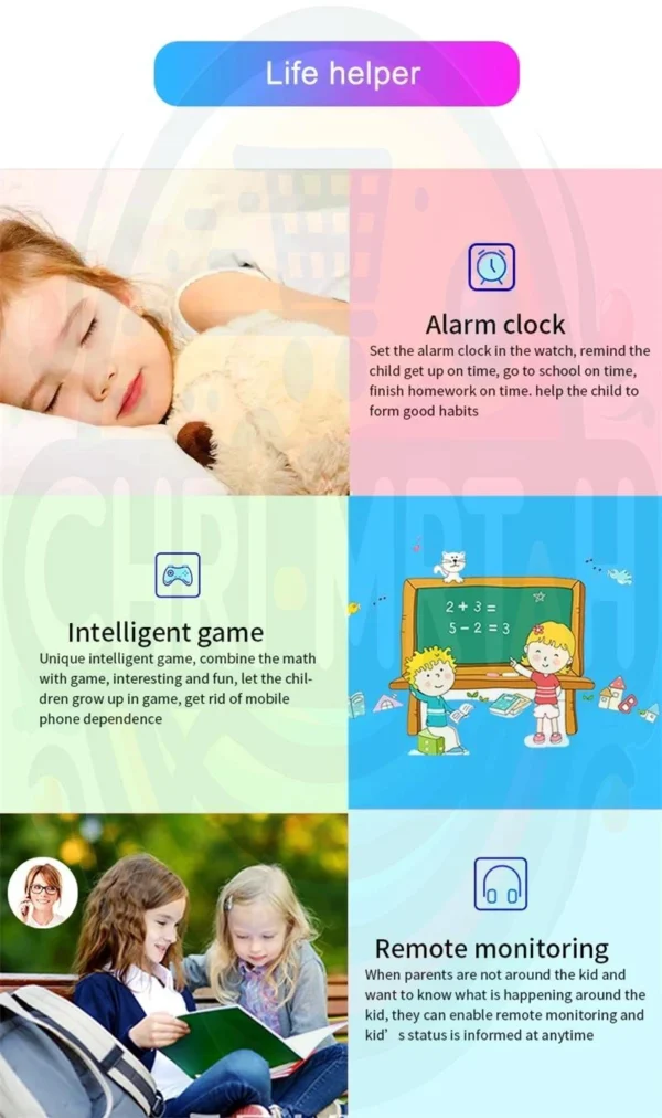 Montre Intelligente Pour Enfants