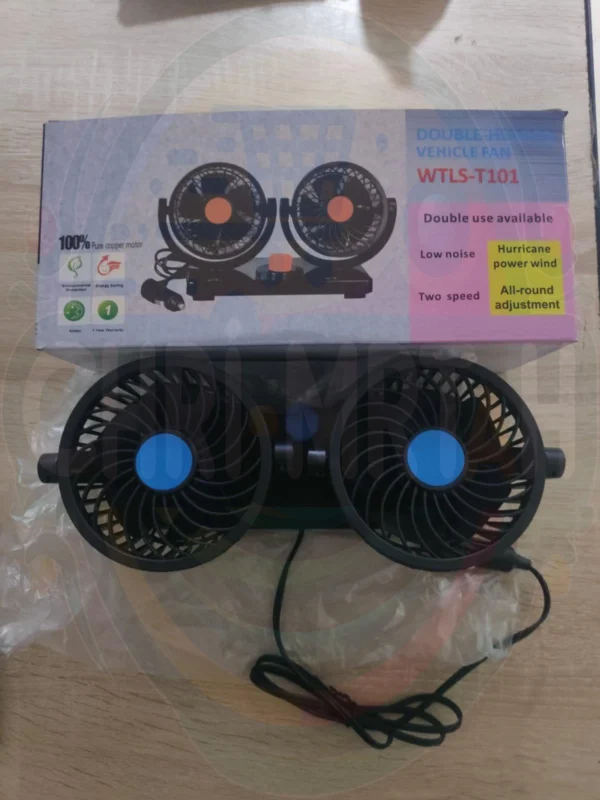 Twin Car Fan